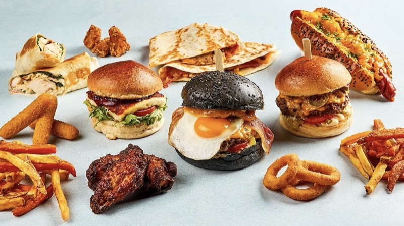 Fast food — burgers, fries and street food